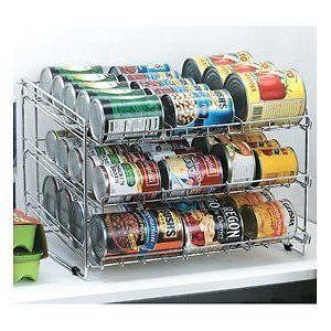 Kitchen Pantry Organizer Canned Foods Storage Rack NEW