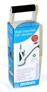 Wall Mounted Recycling Tin Can Crusher & Bottle Opener