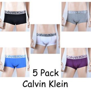 Pack Calvin™ Klein™ Mens CK Steel Underwear Boxer Brief Trunk