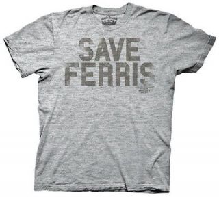 Ferris Buellers Day Off Save Ferris Funny Movie Adult Small T Shirt