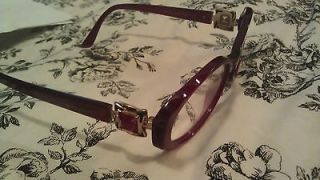 BRAND NEW BVLGARI 4054 B Eyeglasses Ruby Red Jewel W Case,cloth,Aut