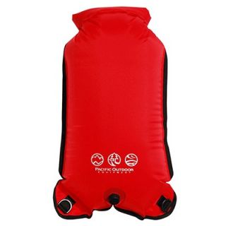 Outdoor Equipment Dry Sack Bag Canoeing Kayak Camping 25L Poppy Red