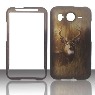2D Buck Deer HTC Inspire 4G AT&T Case Cover Hard Phone Snap on