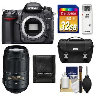 Nikon D7000 Digital SLR Camera + 55 300mm VR Zoom Lens Kit Black 16.2