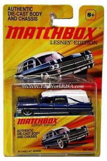 2011 Matchbox Lesney Edition 63 Cadillac Hearse