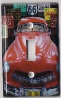 Route 66 Vintage Car Light Switch Cover