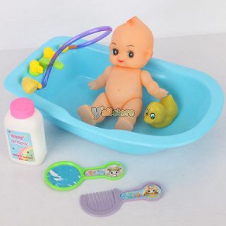 New for Children Play House Anti true Baby Bath Water Toys Blue