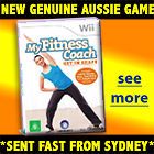 MY FITNESS COACH for Wii body trim weight loss game, home gym