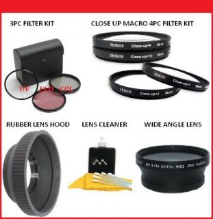 5PC Lens Accessory Kit for Canon EOS T4i T3i T3 T2i T1i XSi XTi XS