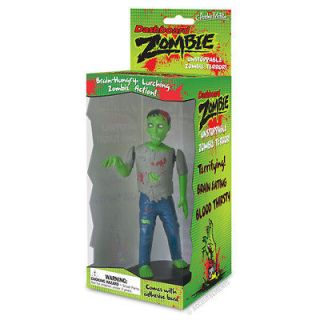 Car Dashboard Bobblehead Zombie with Wiggle Arms 5 1/2 NEW UNUSED