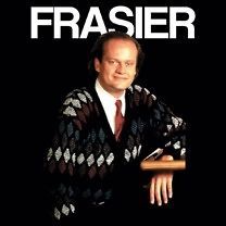 Cheers TV Show Dr. Frasier Crane Picture Licensed Tee Shirt Adult S