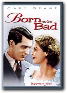 Born to Be Bad DVD New Cary Grant Loretta Young 1934