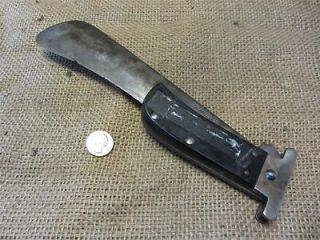 HUGE Vintage Camillus Folding Knife Antique Military Tool Old Knives