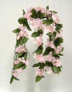 hanging silk flower arrangements