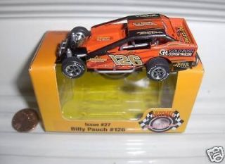 NUTMEG 2009 BILLY PAUCH #126 1/64 DIRT MODIFIED RACER MINT IN MINT BOX