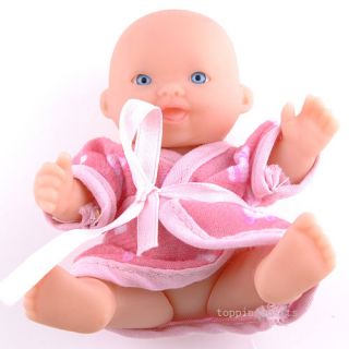 Lifelike Polyethylene Reborn Lifelike Baby Doll Yellow Clothes T8609