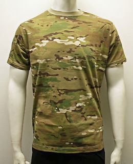 Adults Camo T Shirt Airsoft Military Multi Terrain Pattern MTP
