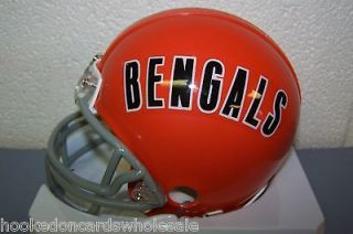 Cincinnati Bengals (68 79) Throwback Mini Helmet Replica Riddell