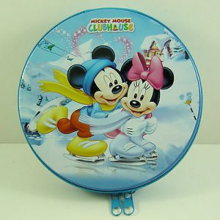 Mickey Mouse Minnie Mouse 20pcs CD VCD DVD PSP Tin Storage Case Holder