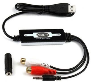 AU DM2 USB Digital Audio Recorder Encoder   Vinyl Cassette To CD/