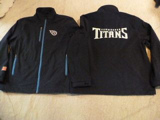 Licensed G III By Carl Banks TENNESSEE TITANS Full Zip Jersey JACKET $