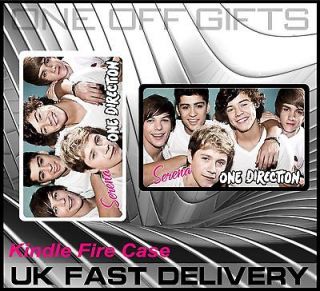 1D One Direction Kindle Fire Hard Case / Cover Personalised Gift 2013