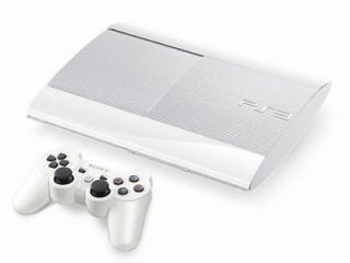 New Sony PlayStation 3 PS3 Super Slim CECH 4000B WHITE 250GB Console