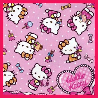 cute pink hello kitty candy small one person picnic mat 57x87mm