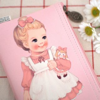COSMETIC PEN CASE MAKEUP BAG_Paper Doll Mate Pouch V.2