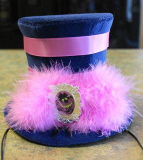 New Disney Parks Alice Wonderland CHESHIRE CAT Mini Top Hat