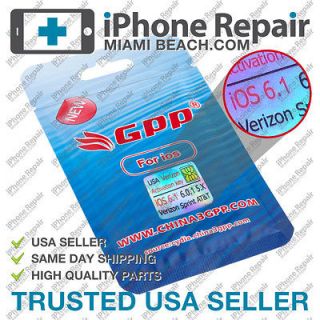 iPhone 4S 6.1 6.1.1 6.0 Sprint & Verizon CDMA GSM Ultra R Sim Rebel