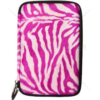 Leopard Zebra Animal Fun Fur Cover Case Protector for Kobo Vox eReader