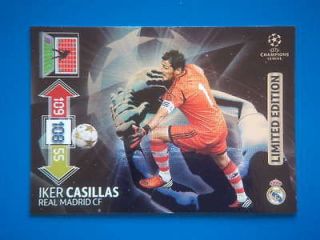 Adrenalyn XL Champions League 2012 2013 Limited Edition Iker Casillas