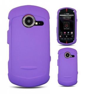 PURPLE Cell Phone Hard Cover Skin for CASIO GzOne COMMANDO C771
