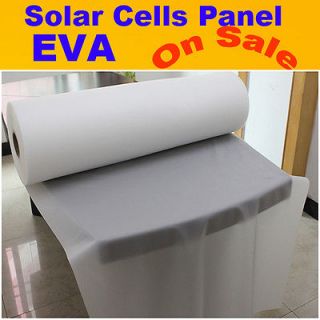 Solar Cells Panel EVA film sheet Encapsulant 1M x 2M 0.5MM