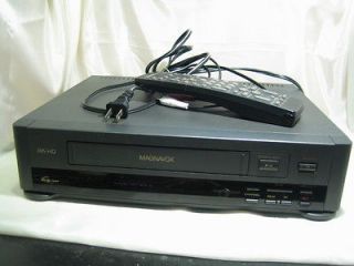 Magnavox VR3440 VHS VCR Video Tape Cassette Recorder Player + Remote