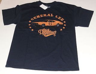 THE DUKES OF HAZZARD GENERAL LEE T SHIRT SIZE MENS SMALL NWT