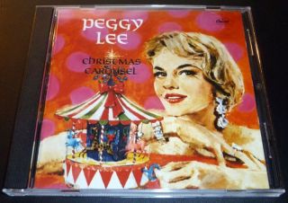 PEGGY LEE Christmas Carousel (CD 1990) ***EXCELLENT** * OOP