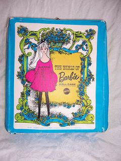 BARBIE DOLL The World of Barbie CARRYING STORAGE CASE teen age doll