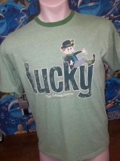LUCKY CHARMS CEREAL vintage RINGER t shirt soft L