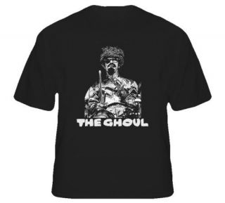 The Ghoul Show Tv Horror Retro Zombie Cool Black TShirt