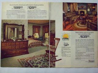 1978  Settlers Trail Furniture Vintage Magazine Print