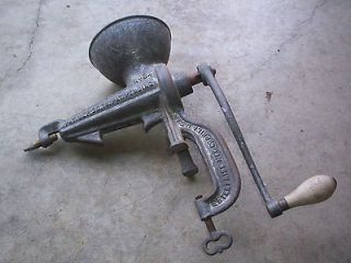 Antique Enterprise manufacturing fruit press grinder stuffer cast iron