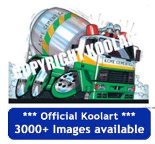 Koolart ERF Cement Mixer Truck Lorry Case for iPhone 4 4S 5 FREE P&P