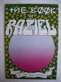 THE BOOK OF RAZIEL FN/VF 1969 John Thompson Print Mint