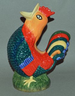 ceramic glazed rooster