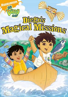 Go, Diego Go Diegos Magical Missions (DVD, 2008) Animated Dora