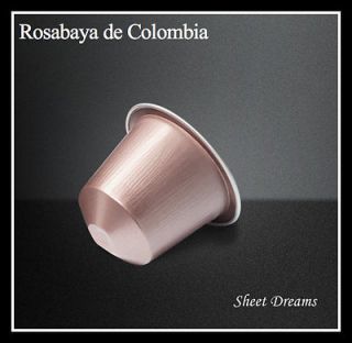 100 Nespresso Rosabaya de Colombia Pure Origin Espresso Coffee