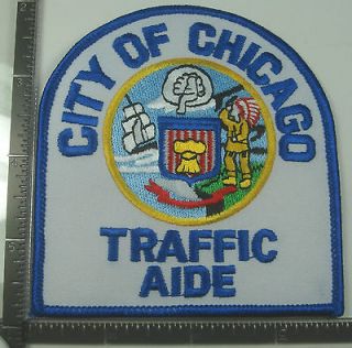 Chicago Traffic Aide Police MI Patch MICHIGAN Ship Indian