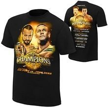 20% OFF CHARITY SALE WWE Night Of Champions 2012 XL T Shirt john cena